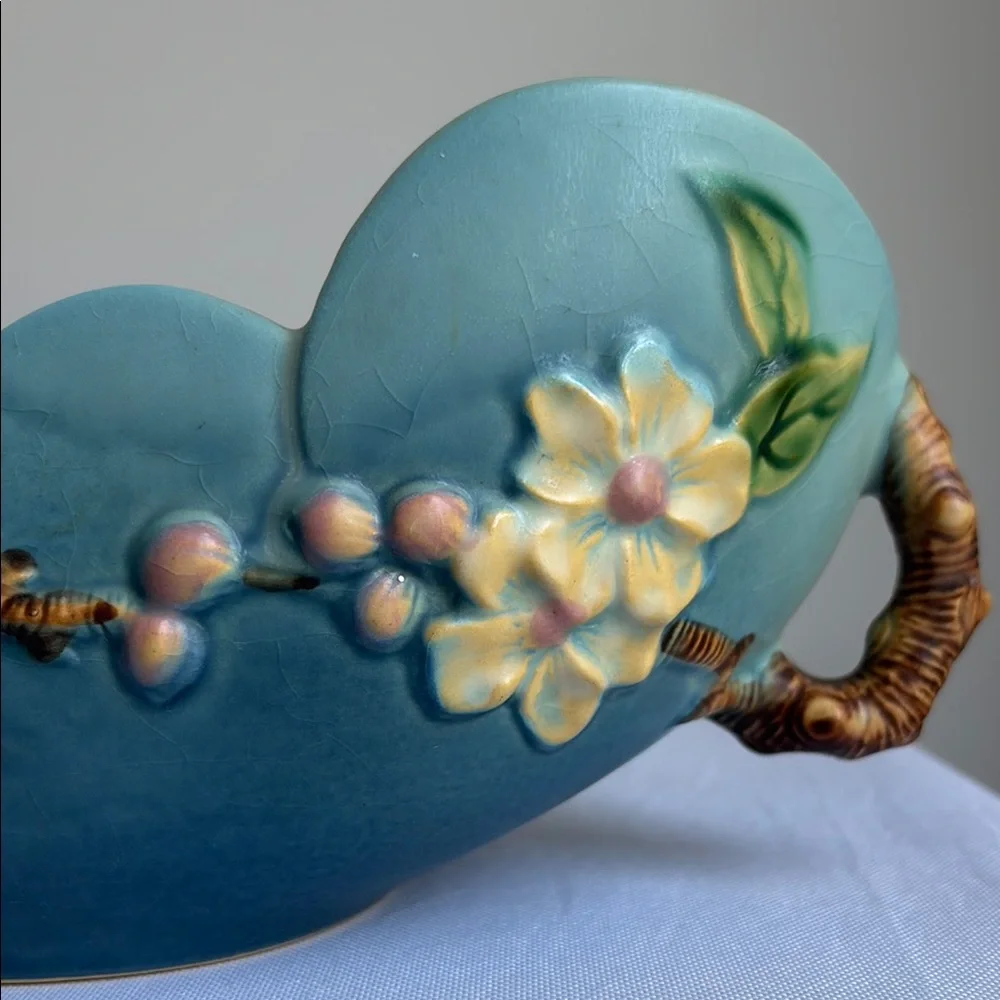 Blue Apple Blossom Bowl - Picture 11 of 12